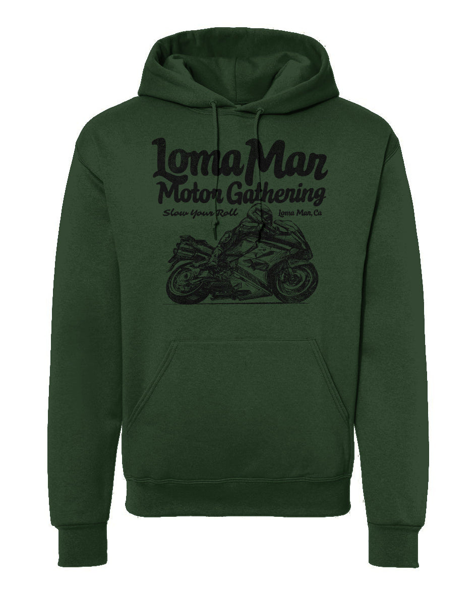 Loma Mar Motor Gathering Sketch Hooded Sweatshirt
