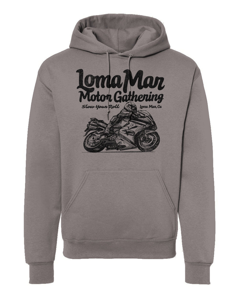 Loma Mar Motor Gathering Sketch Hooded Sweatshirt