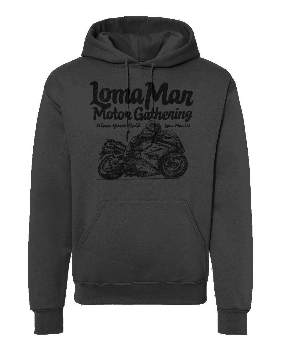 Loma Mar Motor Gathering Sketch Hooded Sweatshirt