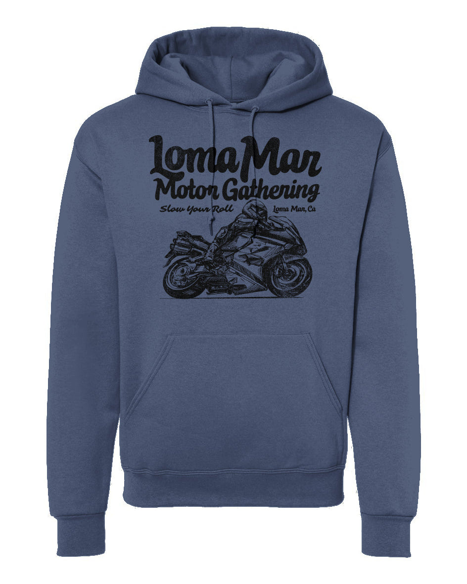 Loma Mar Motor Gathering Sketch Hooded Sweatshirt