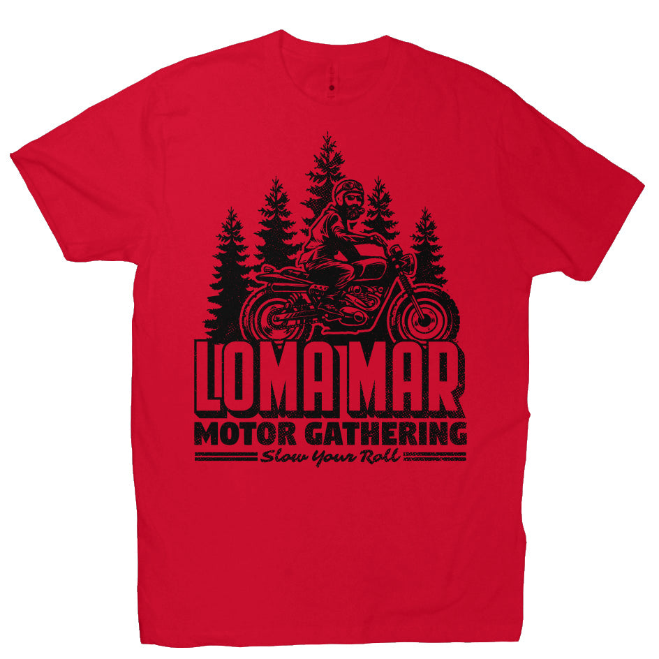 Loma Mar Motor Gathering Scrambler Premium Crew T-Shirt