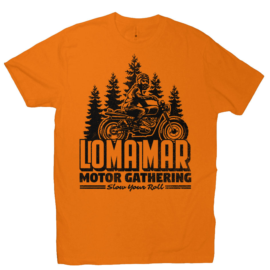 Loma Mar Motor Gathering Scrambler Premium Crew T-Shirt