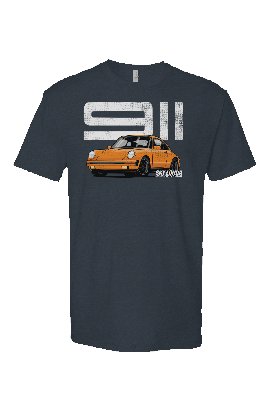 Sky Londa Motor Club 911 Heather T-Shirt