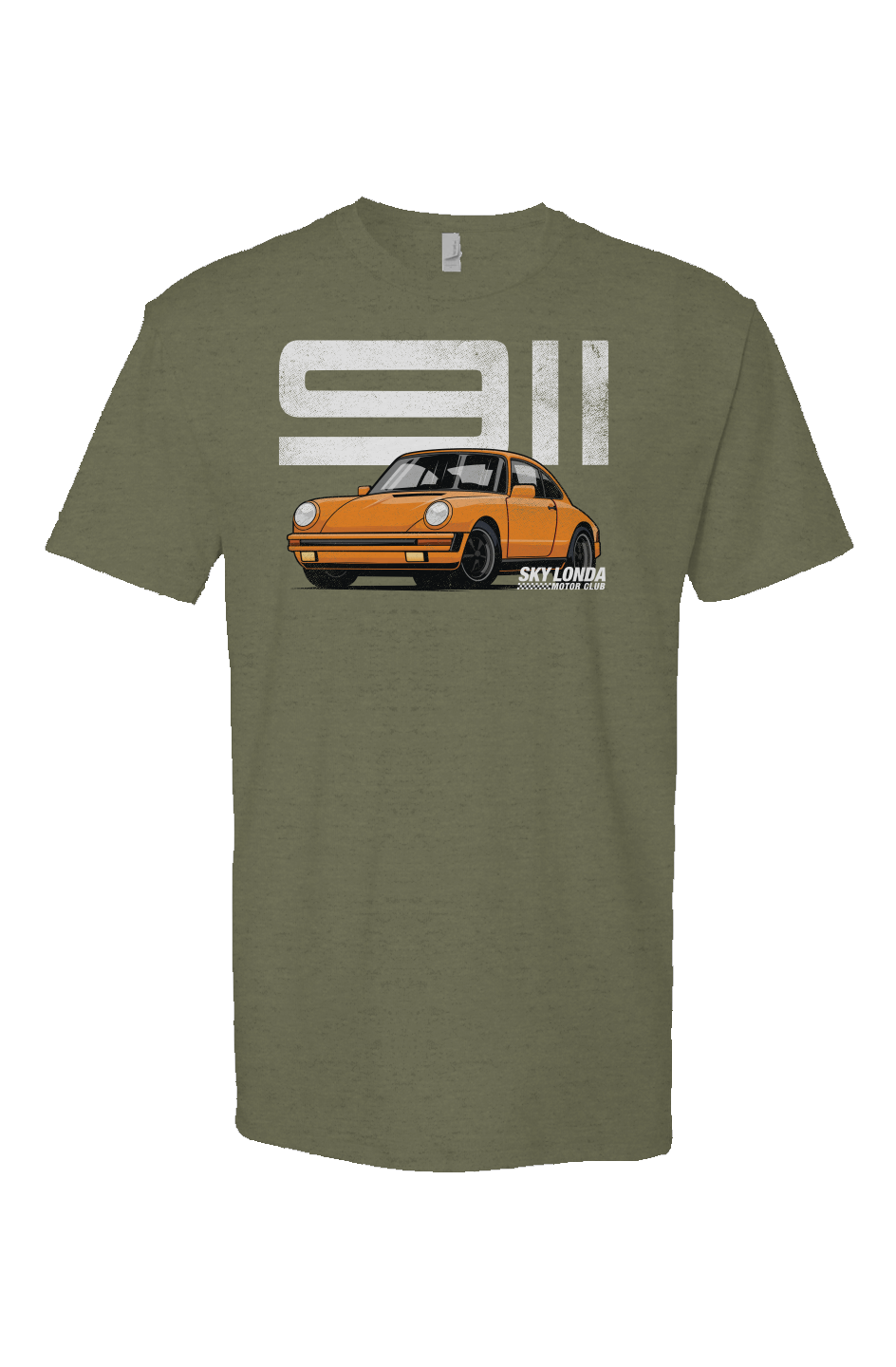 Sky Londa Motor Club 911 Heather T-Shirt