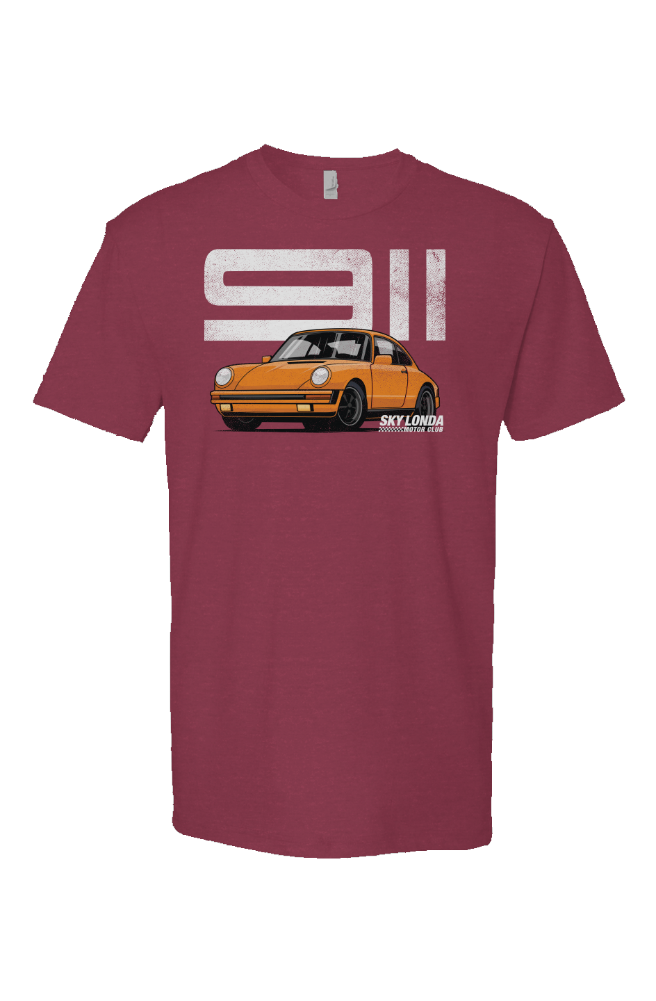 Sky Londa Motor Club 911 Heather T-Shirt