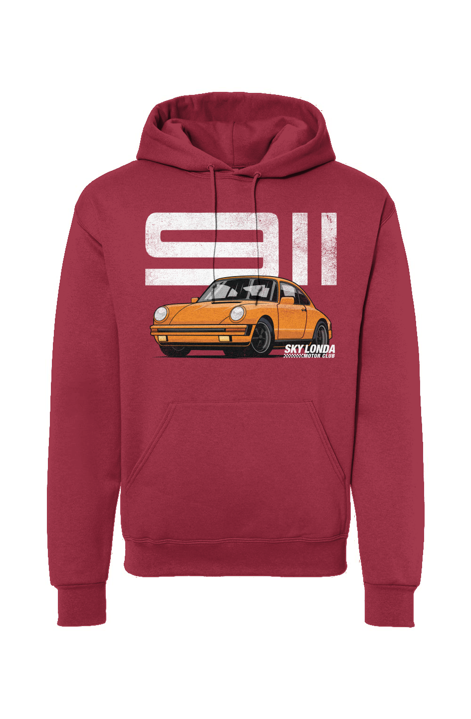 Sky Londa Motor Club 911 Hooded Sweatshirt