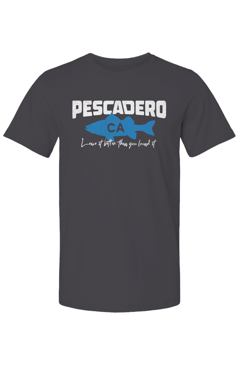 Pescadero "Leave it better than you found it" Fish T-shirt