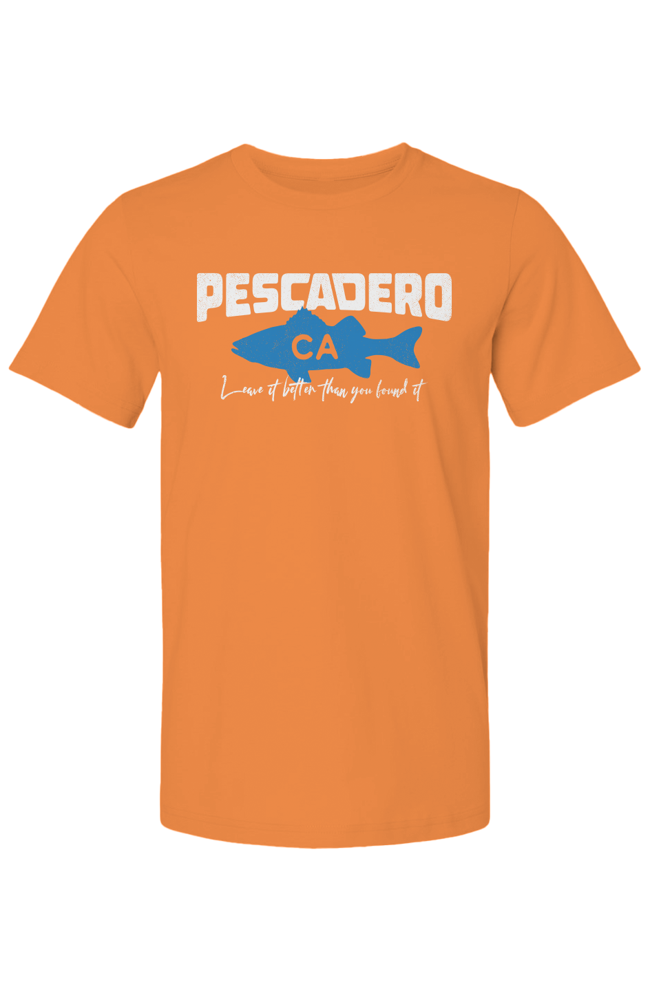 Pescadero "Leave it better than you found it" Fish T-shirt