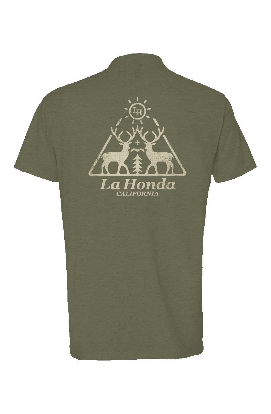 La Honda Natural Heather T-shirt