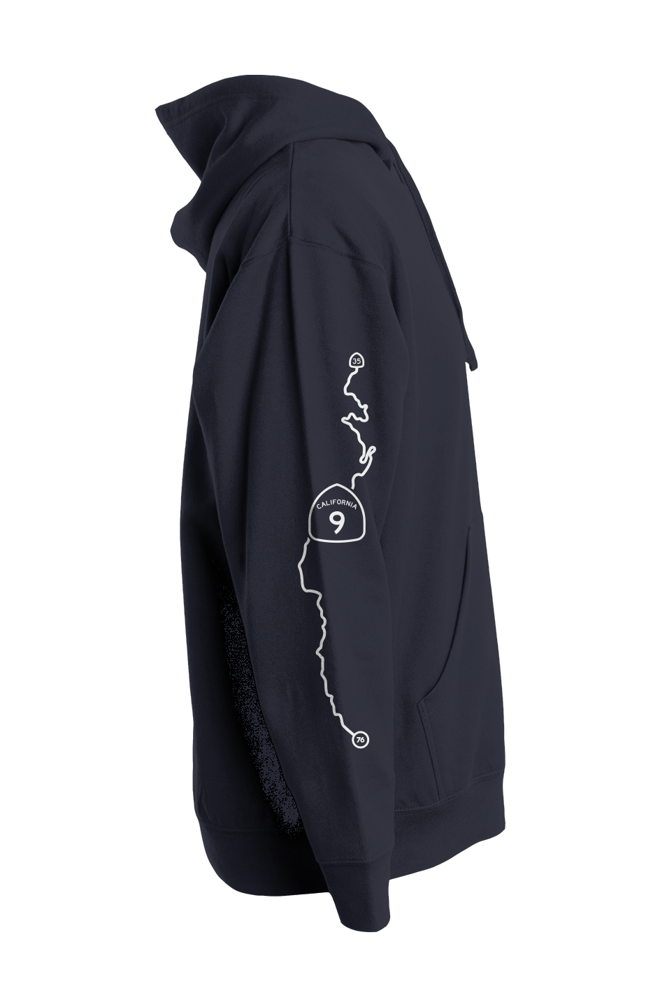 Crown Moto Hwy 9 "Go Ride." Hoodie
