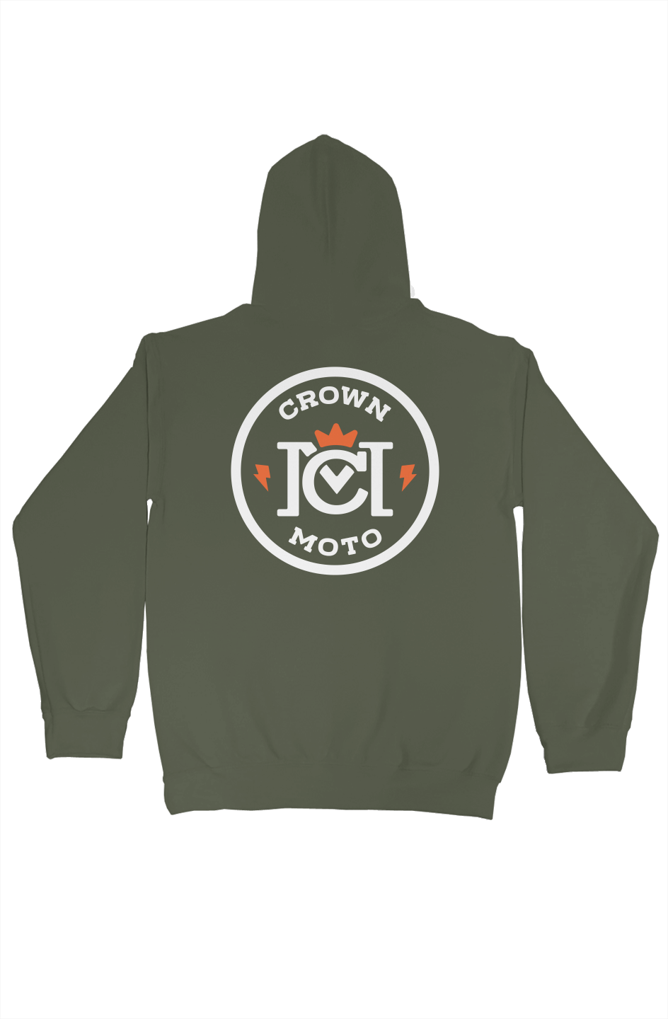 Crown Moto Track Pack Heavyweight Hoodie