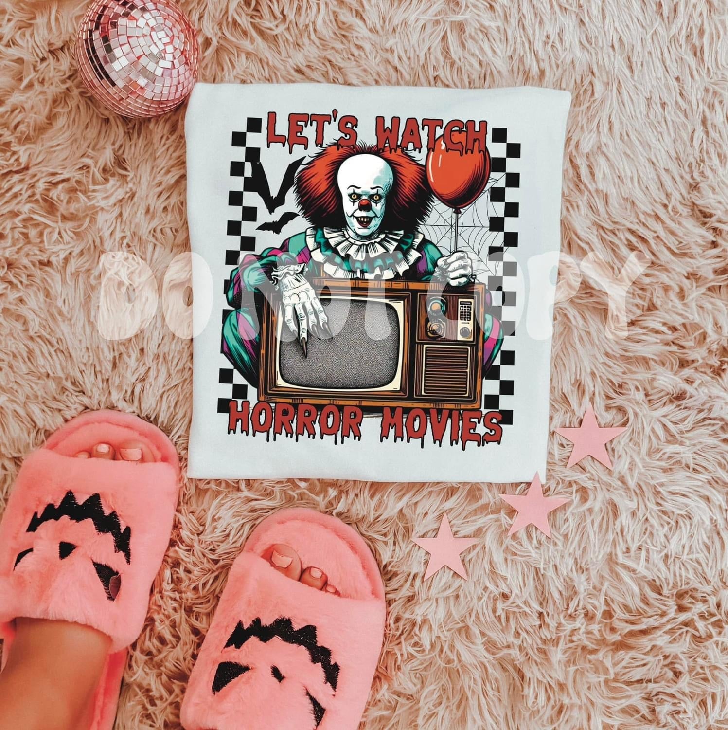 Let’s Watch Horror Movies - Pennywise - Tee