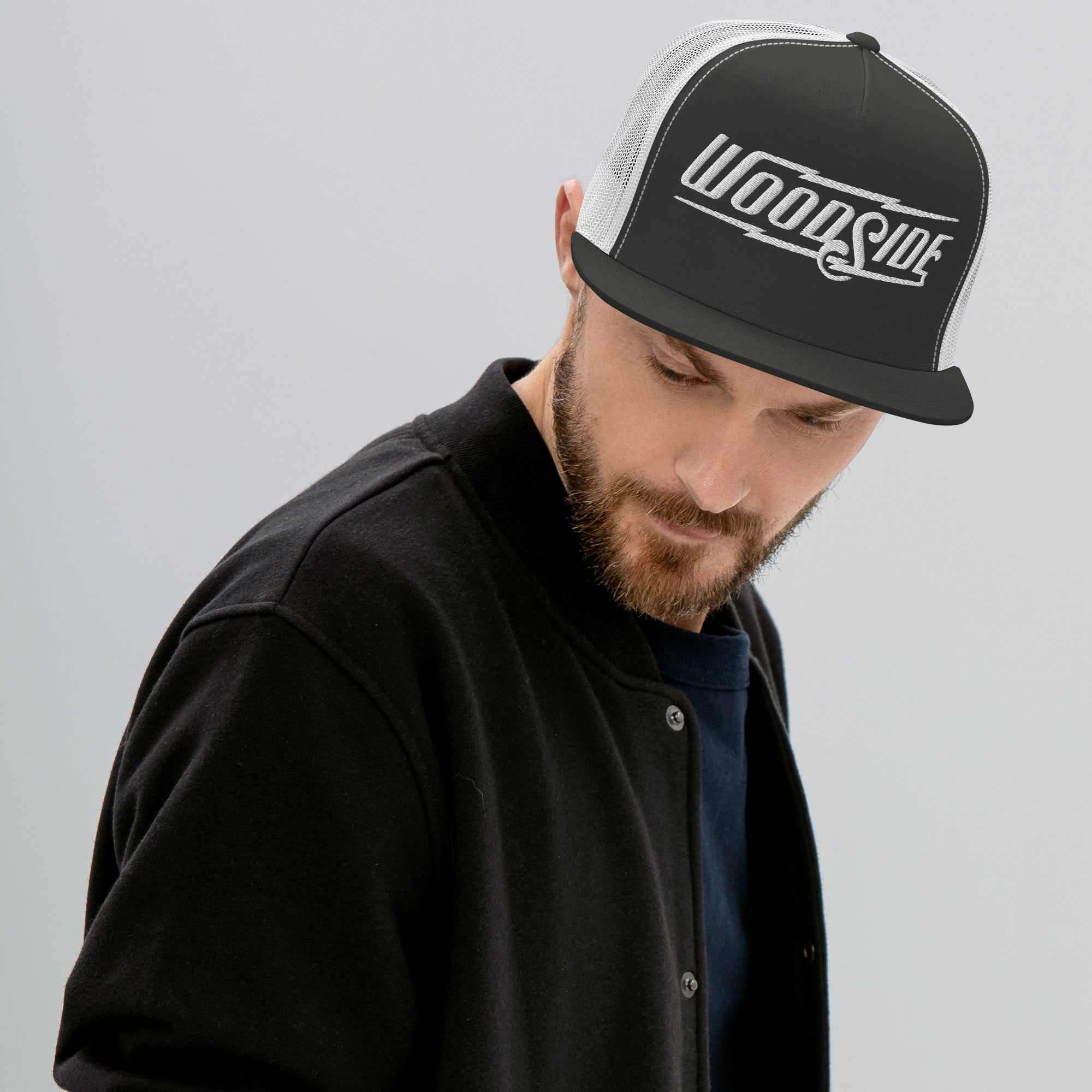 Woodside Brand Embroidered Trucker Hat