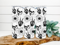 Floral Skellie Stainless Steel Tumbler