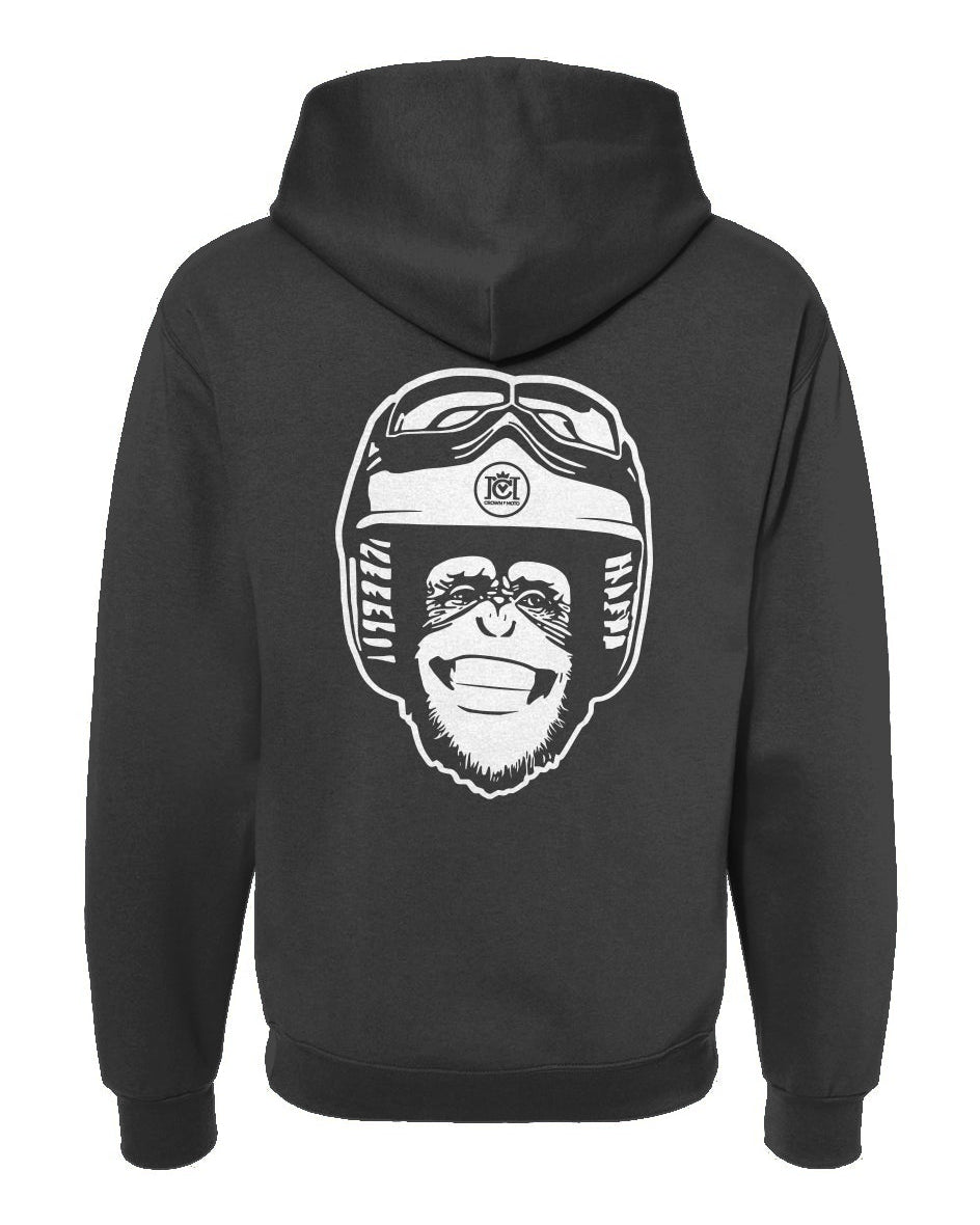 Moto Monkey Hooded Sweatshirt