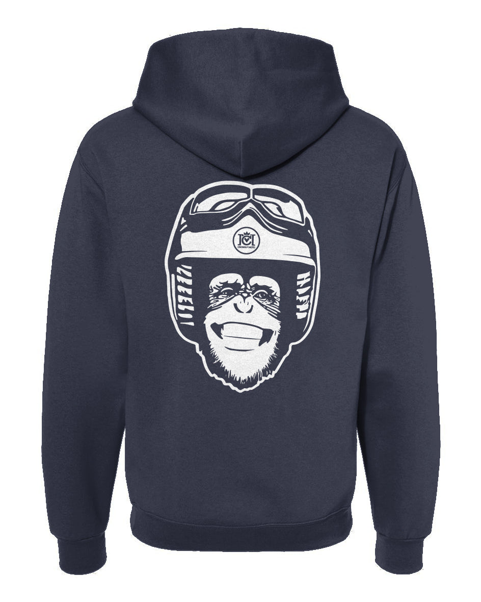 Moto Monkey Hooded Sweatshirt
