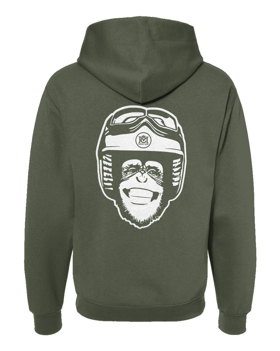 Moto Monkey Hooded Sweatshirt