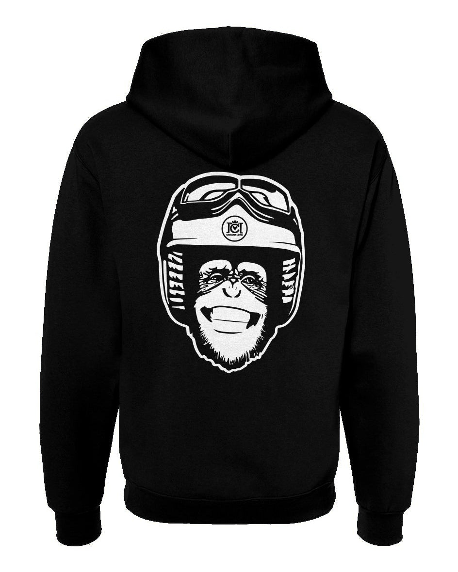 Moto Monkey Hooded Sweatshirt