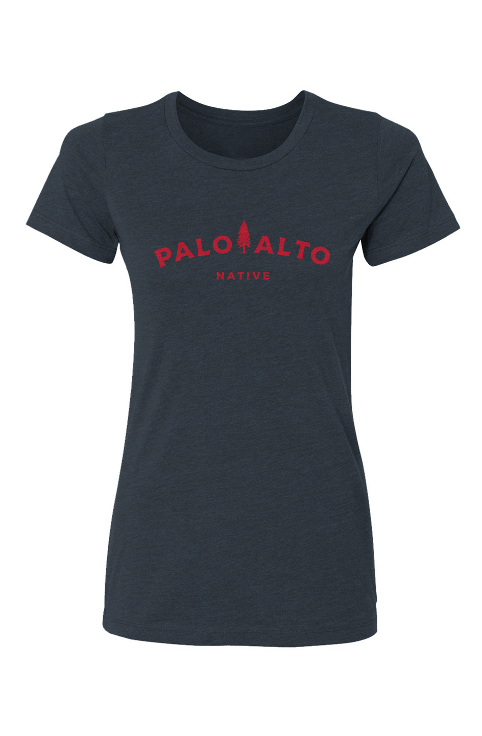 Palo Alto Native Women's T-Shirt (red ink)