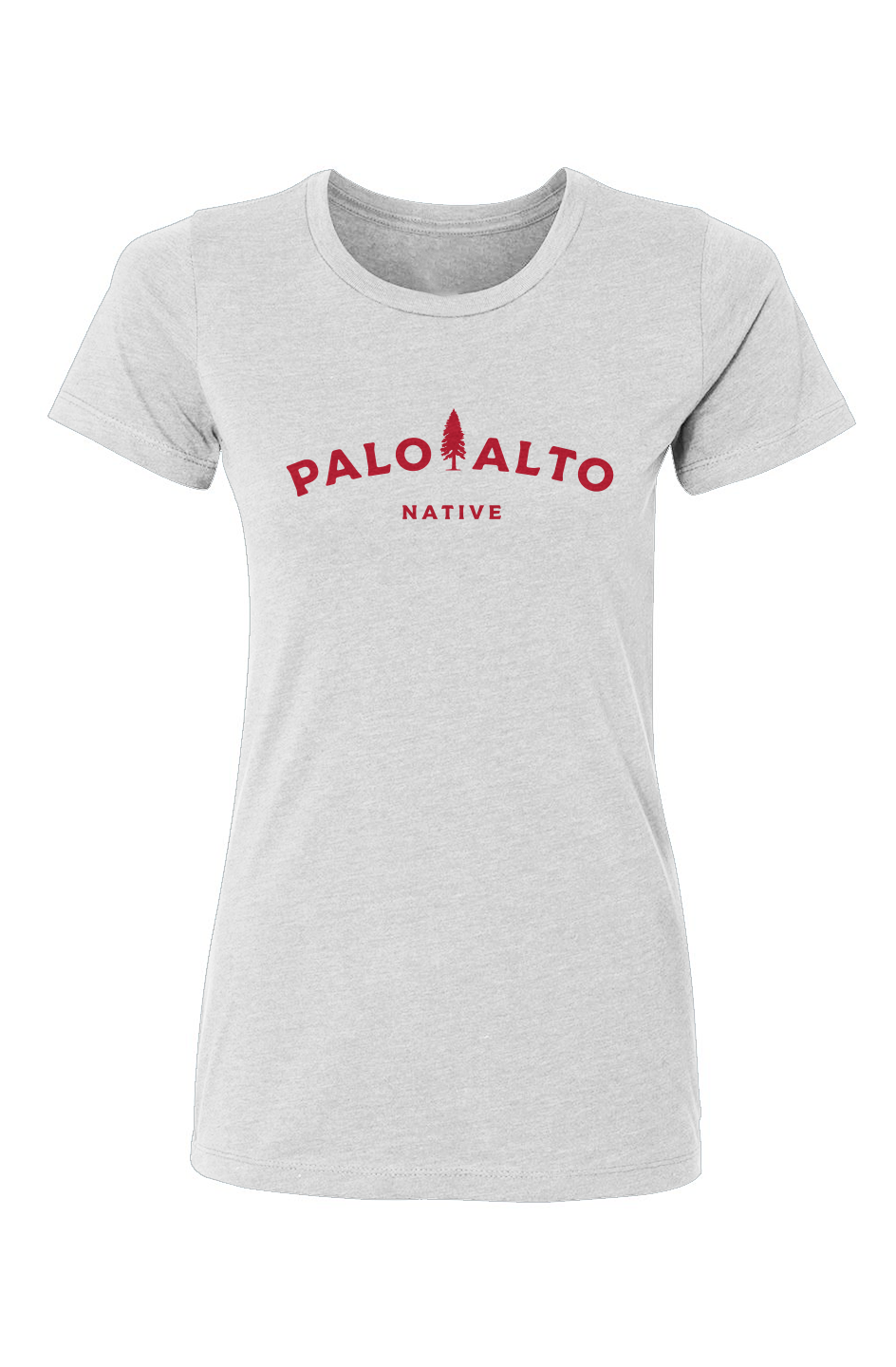 Palo Alto Native Women's T-Shirt (red ink)