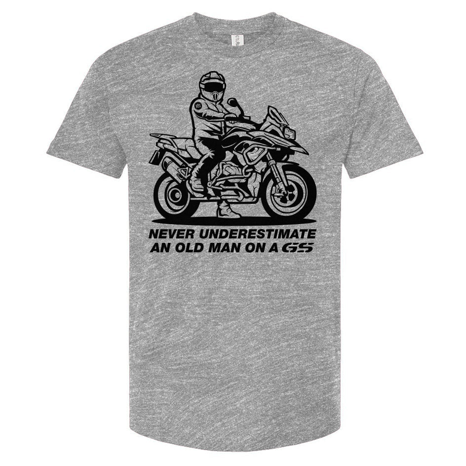 Never Underestimate an Old Man on a GS T-Shirt (v2)