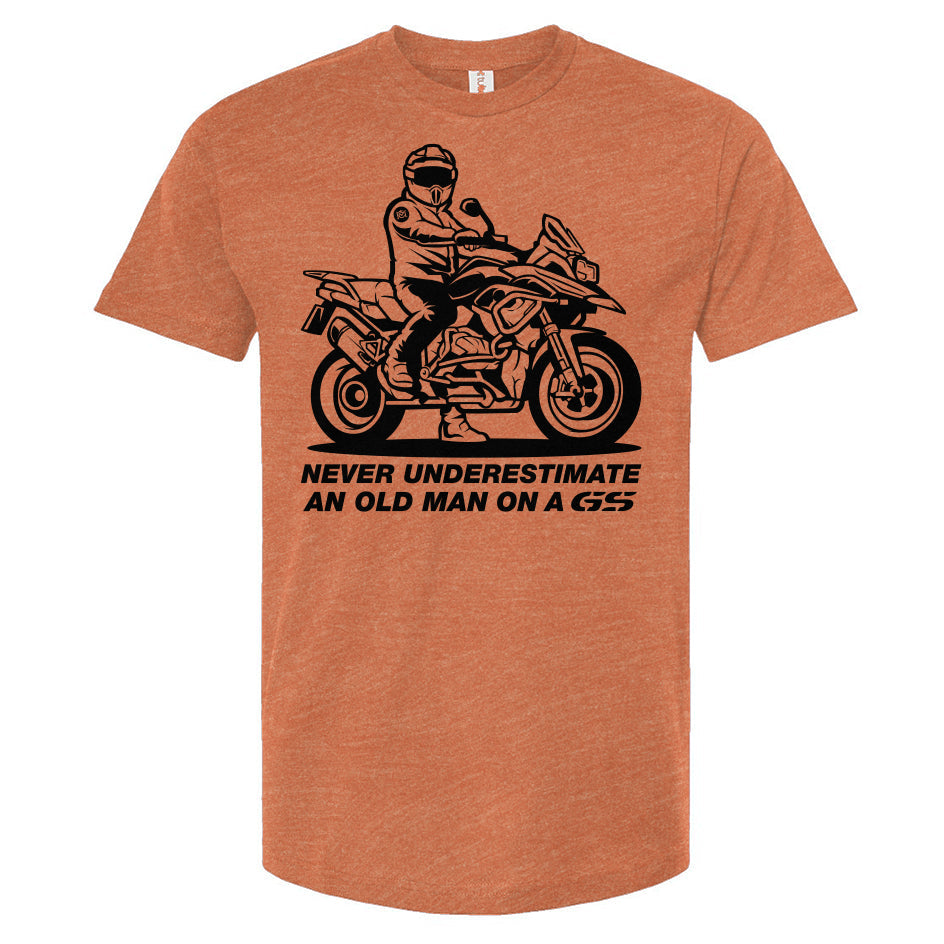 Never Underestimate an Old Man on a GS T-Shirt (v2)