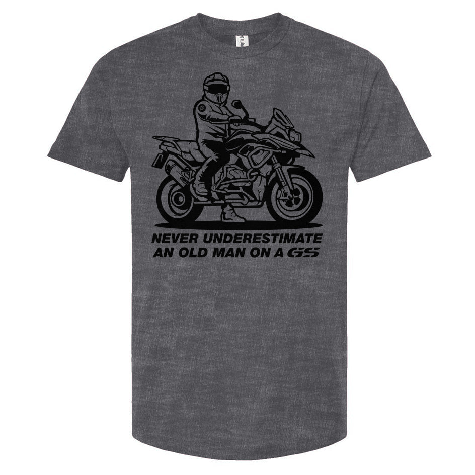 Never Underestimate an Old Man on a GS T-Shirt (v2)