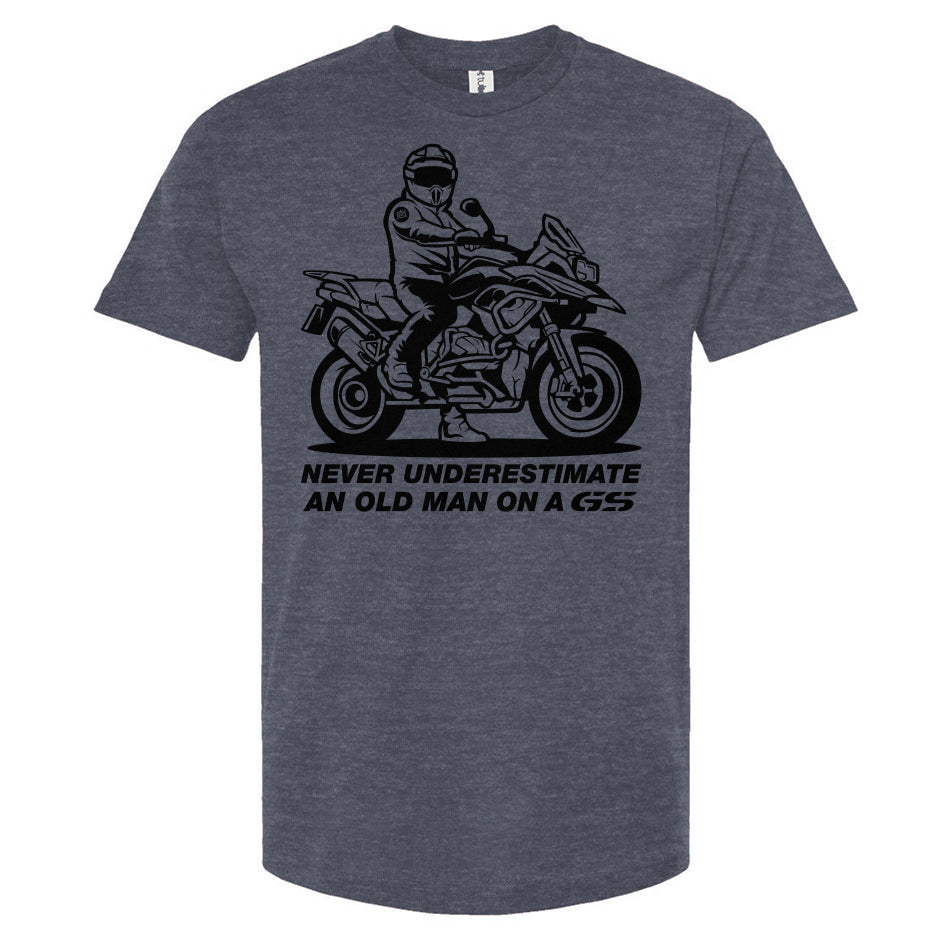 Never Underestimate an Old Man on a GS T-Shirt (v2)