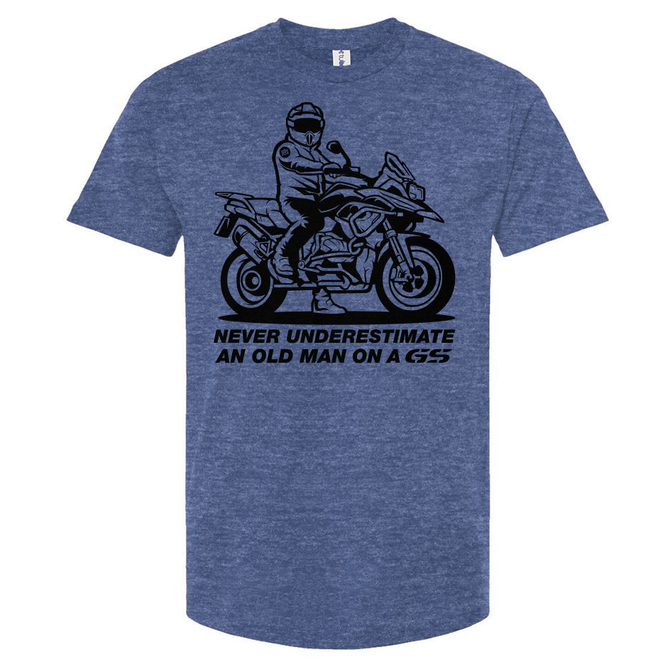 Never Underestimate an Old Man on a GS T-Shirt (v2)