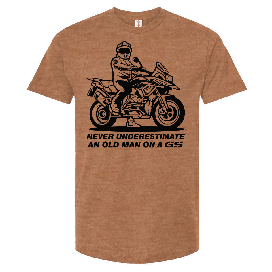 Never Underestimate an Old Man on a GS T-Shirt (v2)