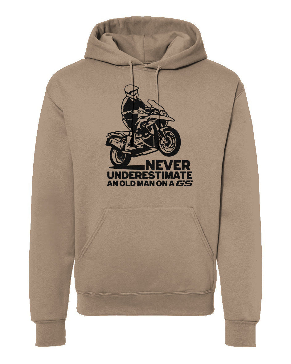 Never Underestimate an Old Man on a GS Hoodie (v1)