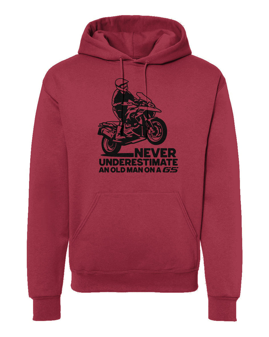 Never Underestimate an Old Man on a GS Hoodie (v1)