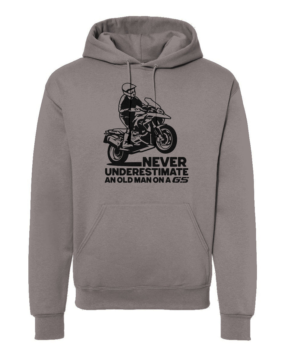 Never Underestimate an Old Man on a GS Hoodie (v1)