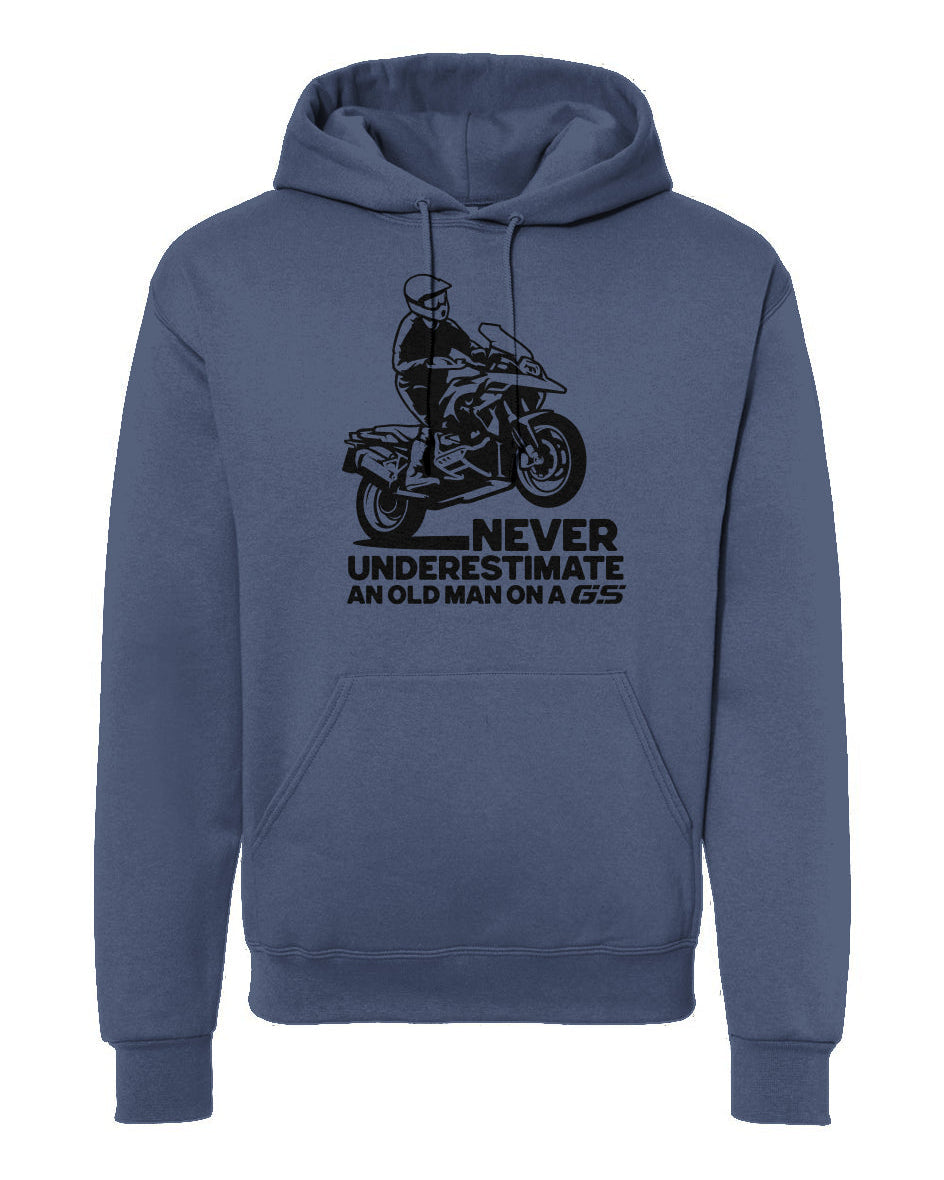 Never Underestimate an Old Man on a GS Hoodie (v1)