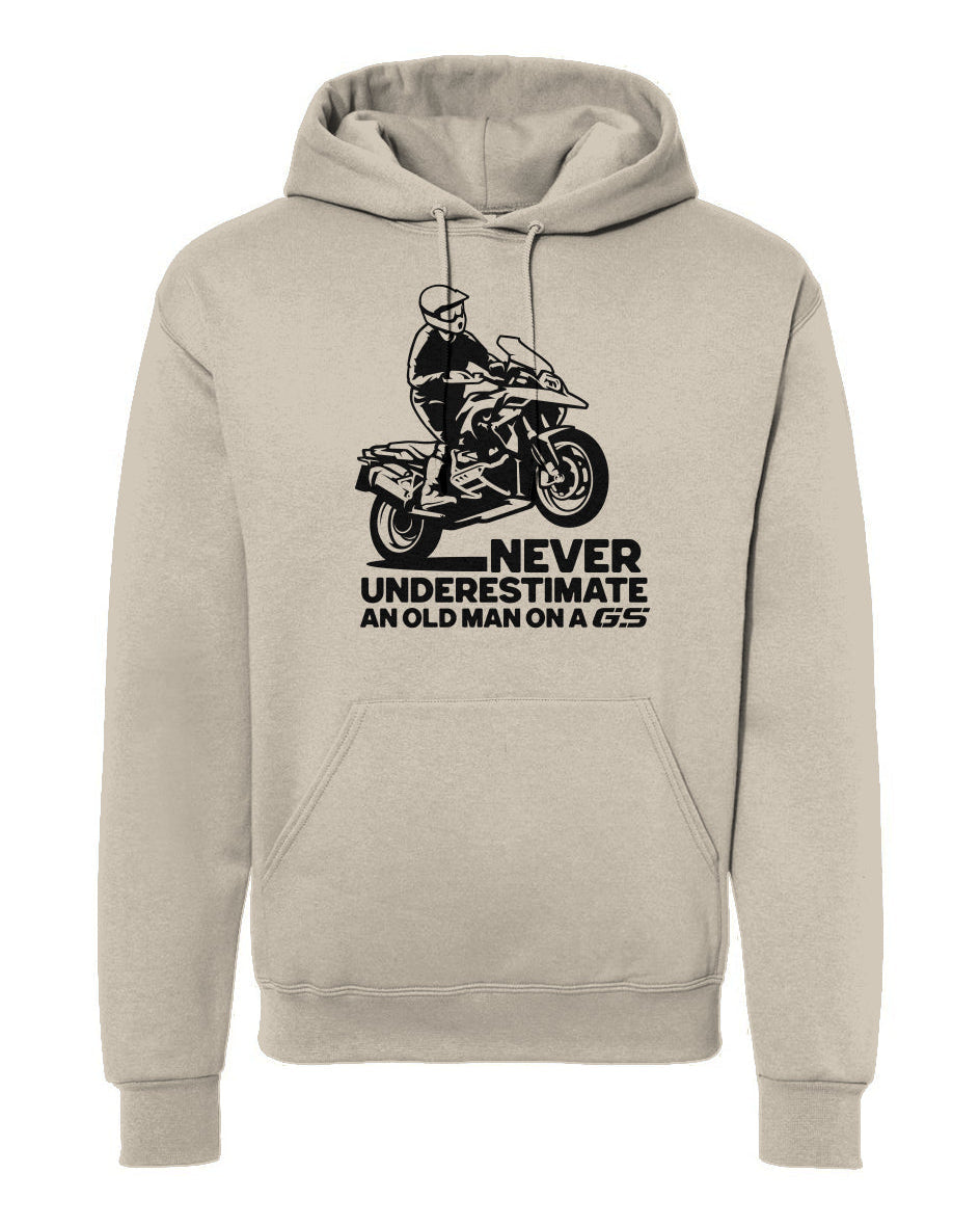 Never Underestimate an Old Man on a GS Hoodie (v1)