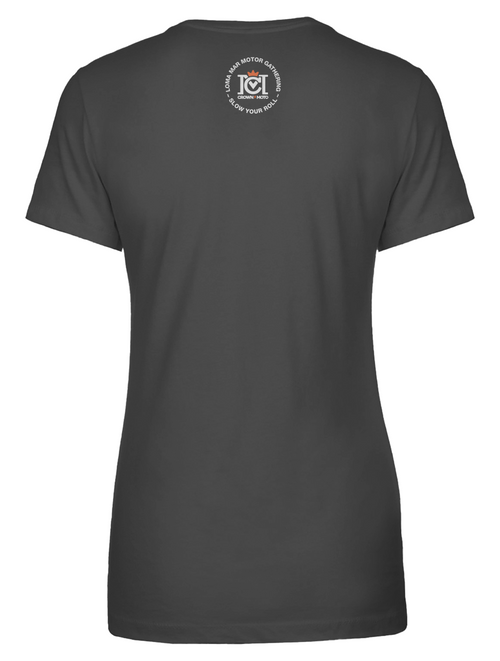Cars & Coffee, Motorcycles & Redwoods Loma Mar Motor Gathering Women's T-Shirt