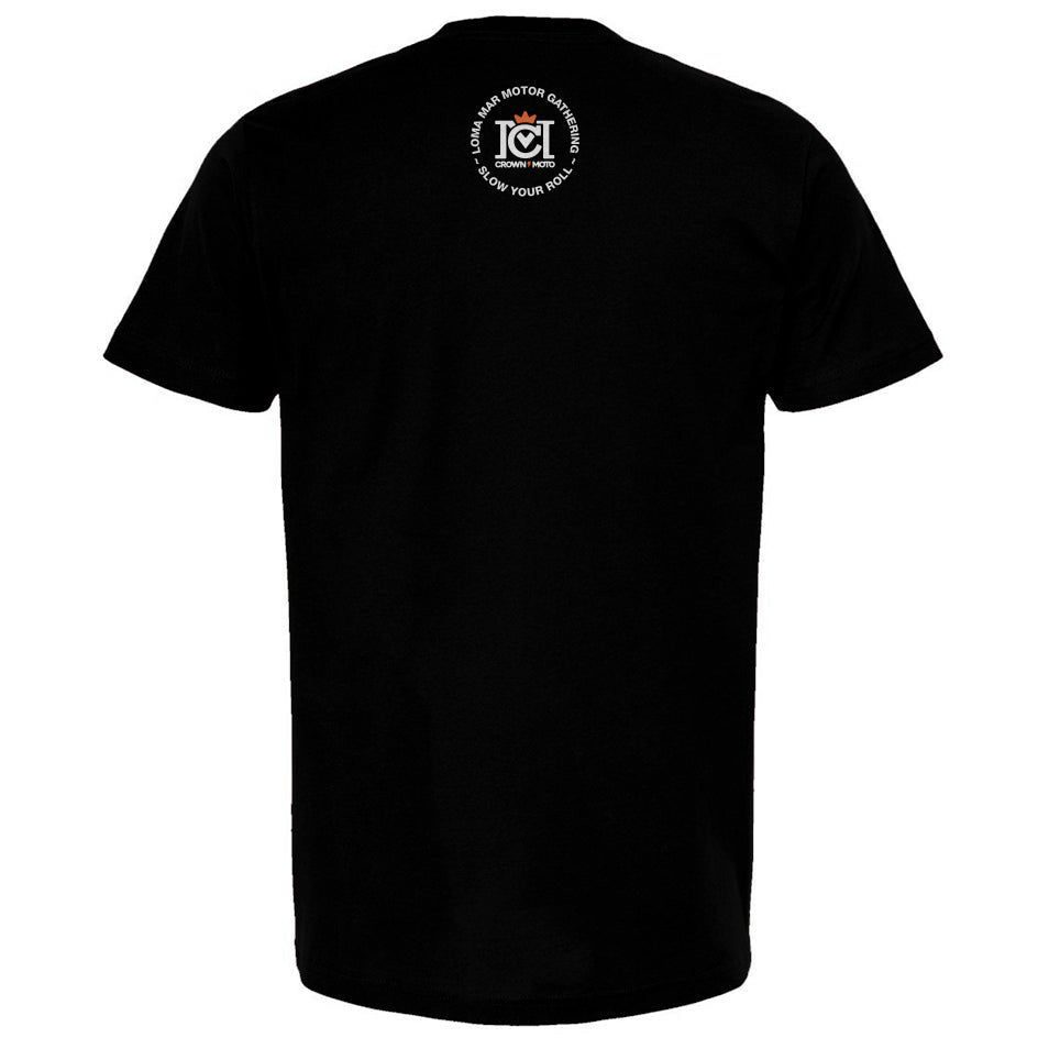 Loma Mar Motor Gathering Motorcyclist T-Shirt