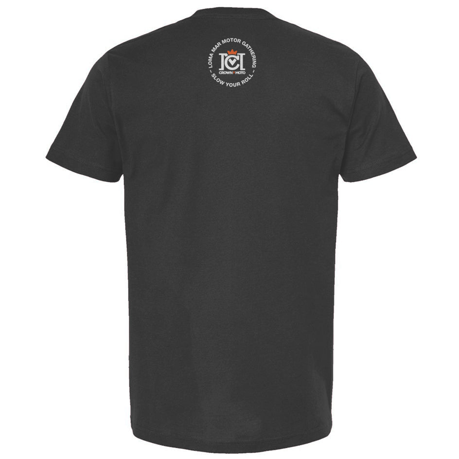 Loma Mar Motor Gathering Motorcyclist T-Shirt
