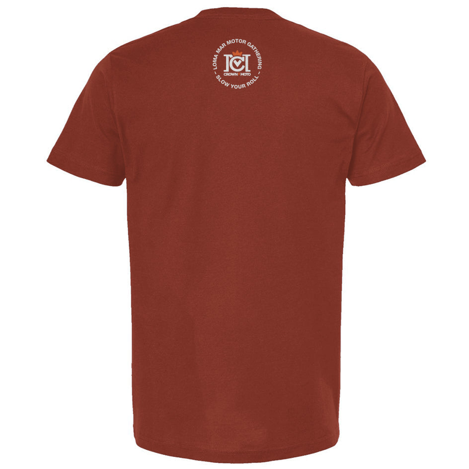 Loma Mar Motor Gathering Motorcyclist T-Shirt