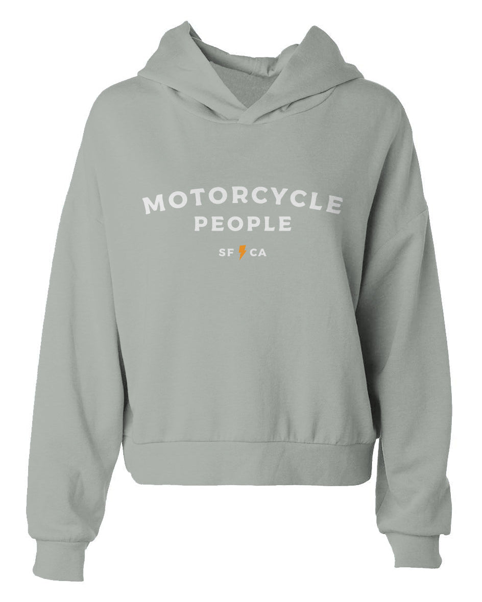 Motorcycle People SF Women's Hip Height Hoodie