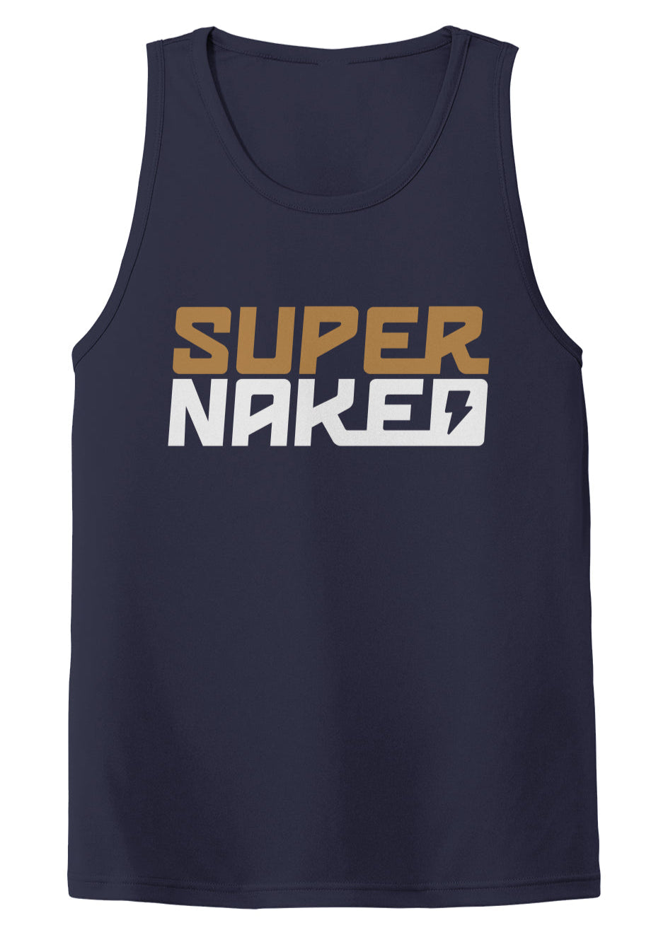 SUPERNAKED Stacked Gold Men's Workout Tank