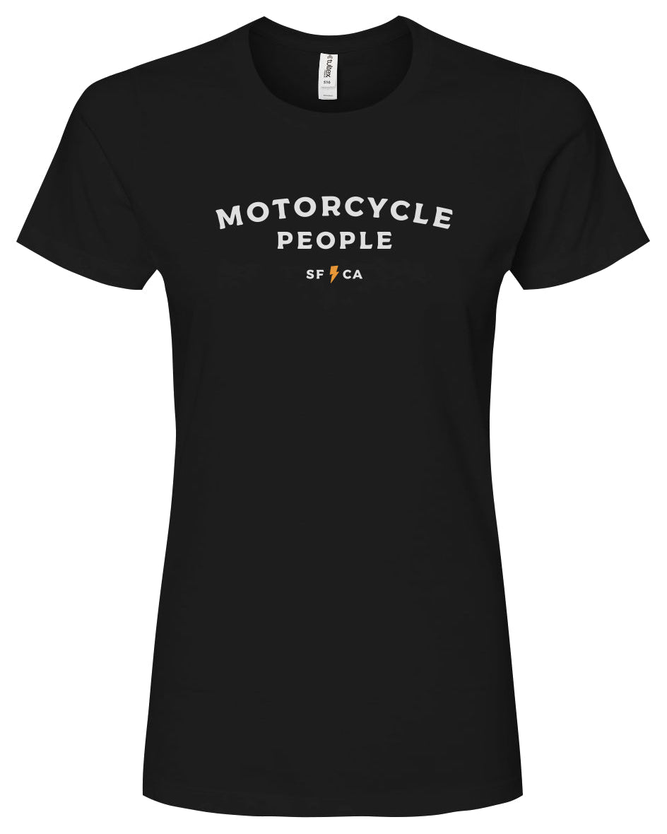 Motorcycle People SF Women's Premium Cotton T