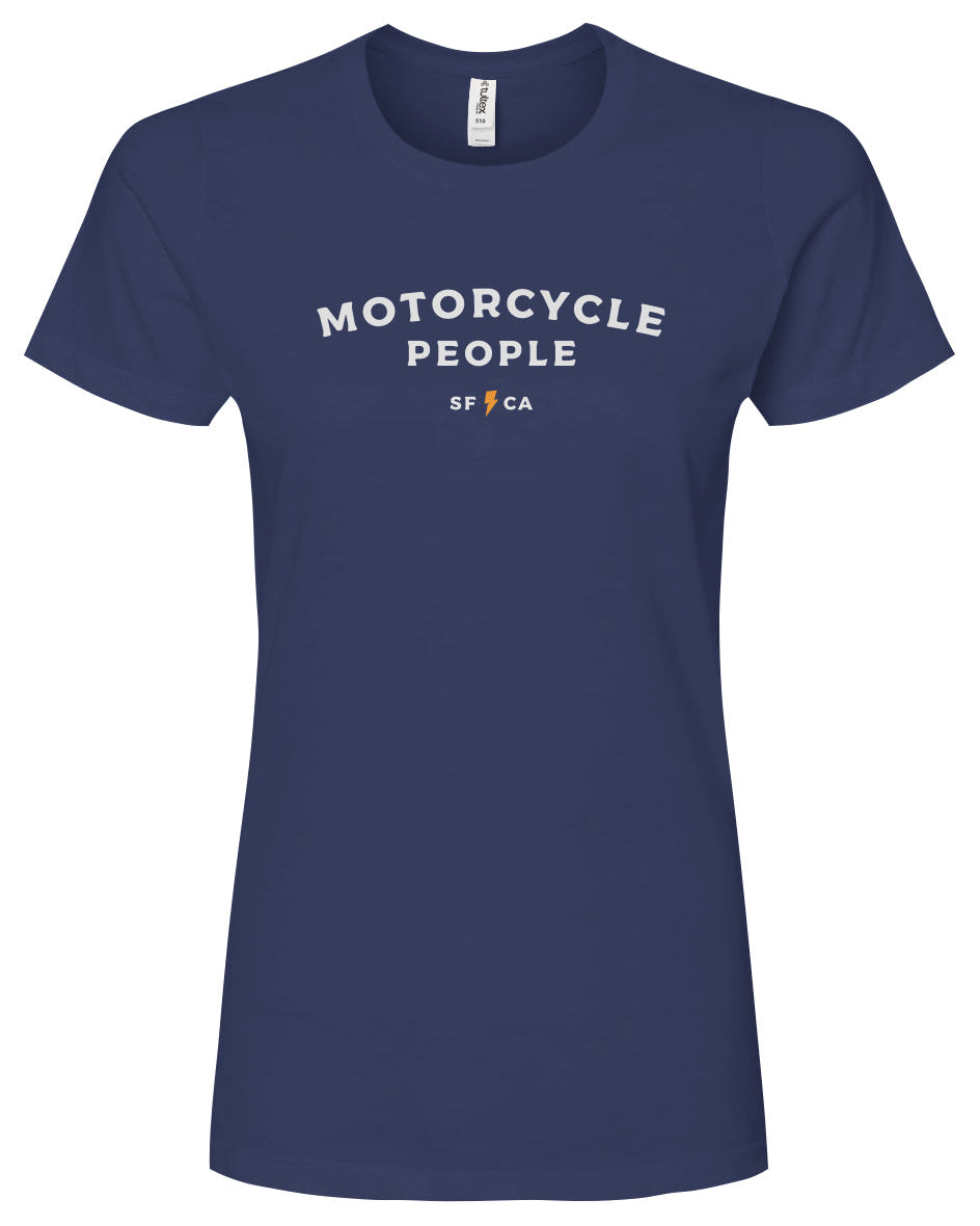 Motorcycle People SF Women's Premium Cotton T