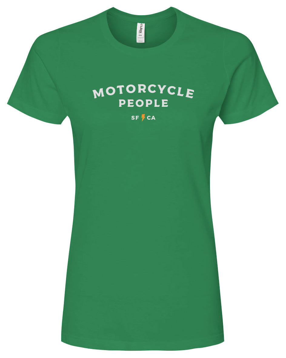 Motorcycle People SF Women's Premium Cotton T