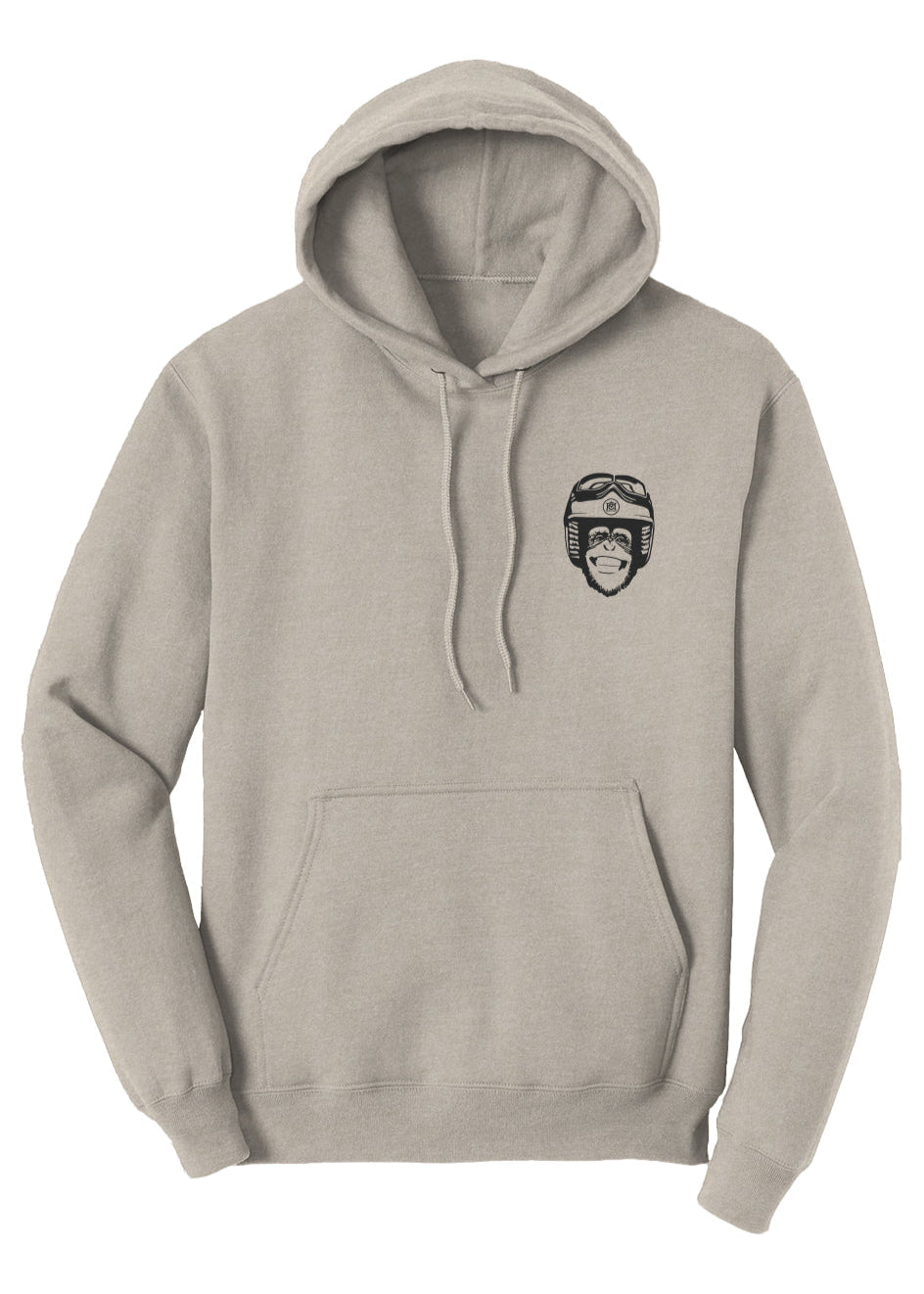 Moto Monkey Fleece Pullover Hoodie
