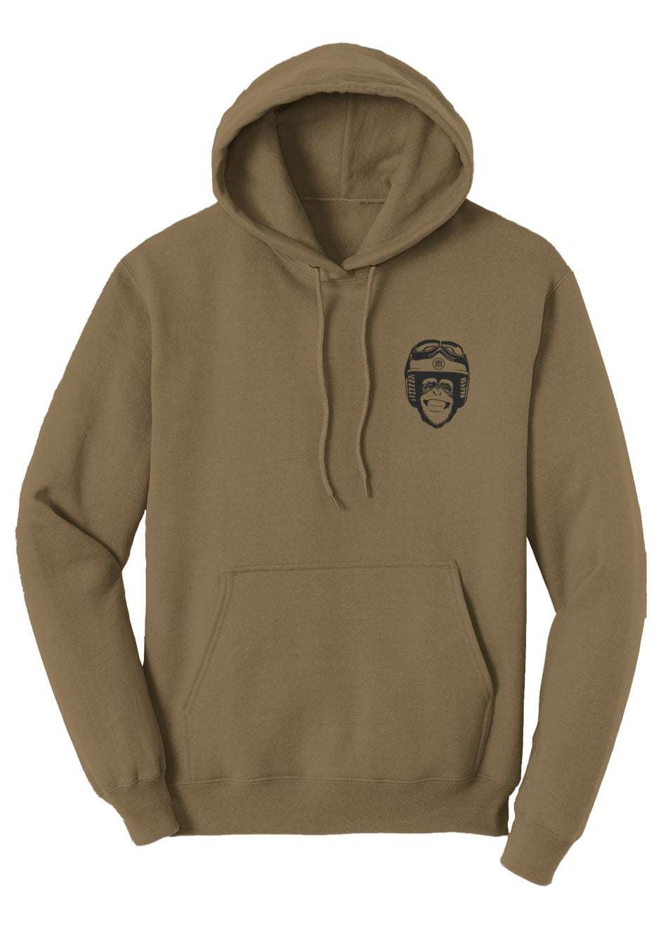 Moto Monkey Fleece Pullover Hoodie