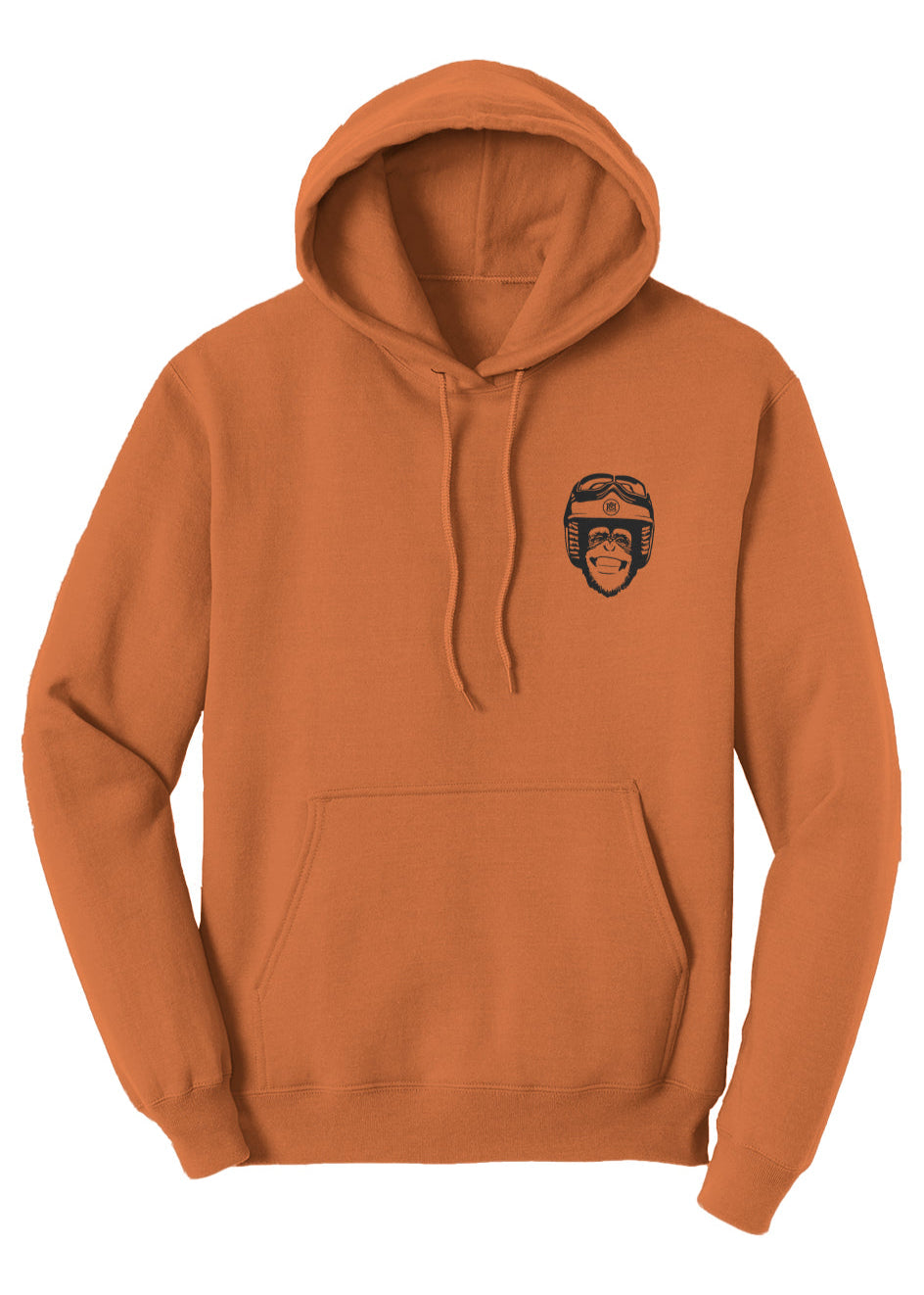 Moto Monkey Fleece Pullover Hoodie