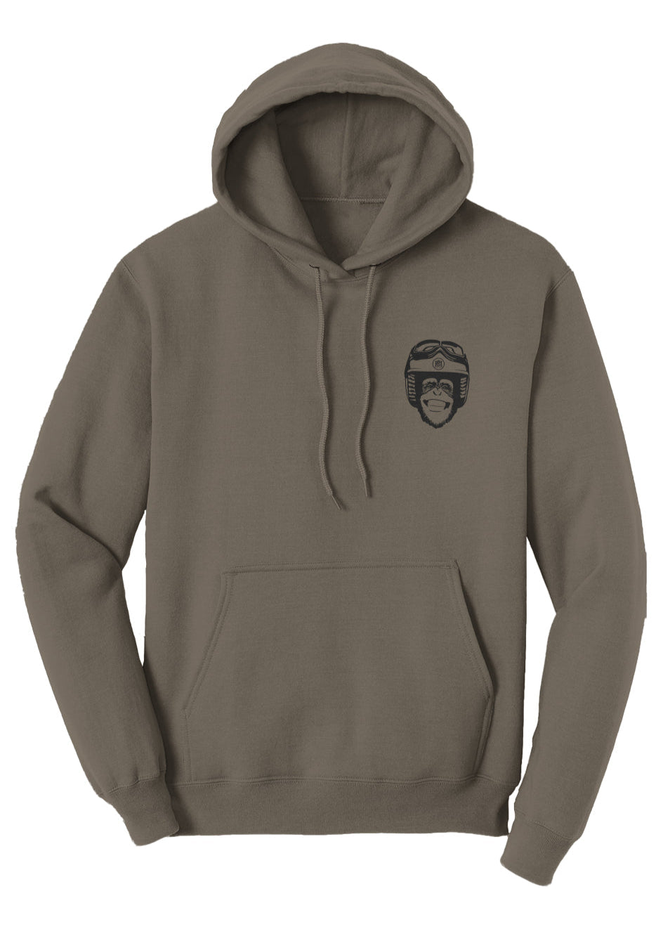 Moto Monkey Fleece Pullover Hoodie