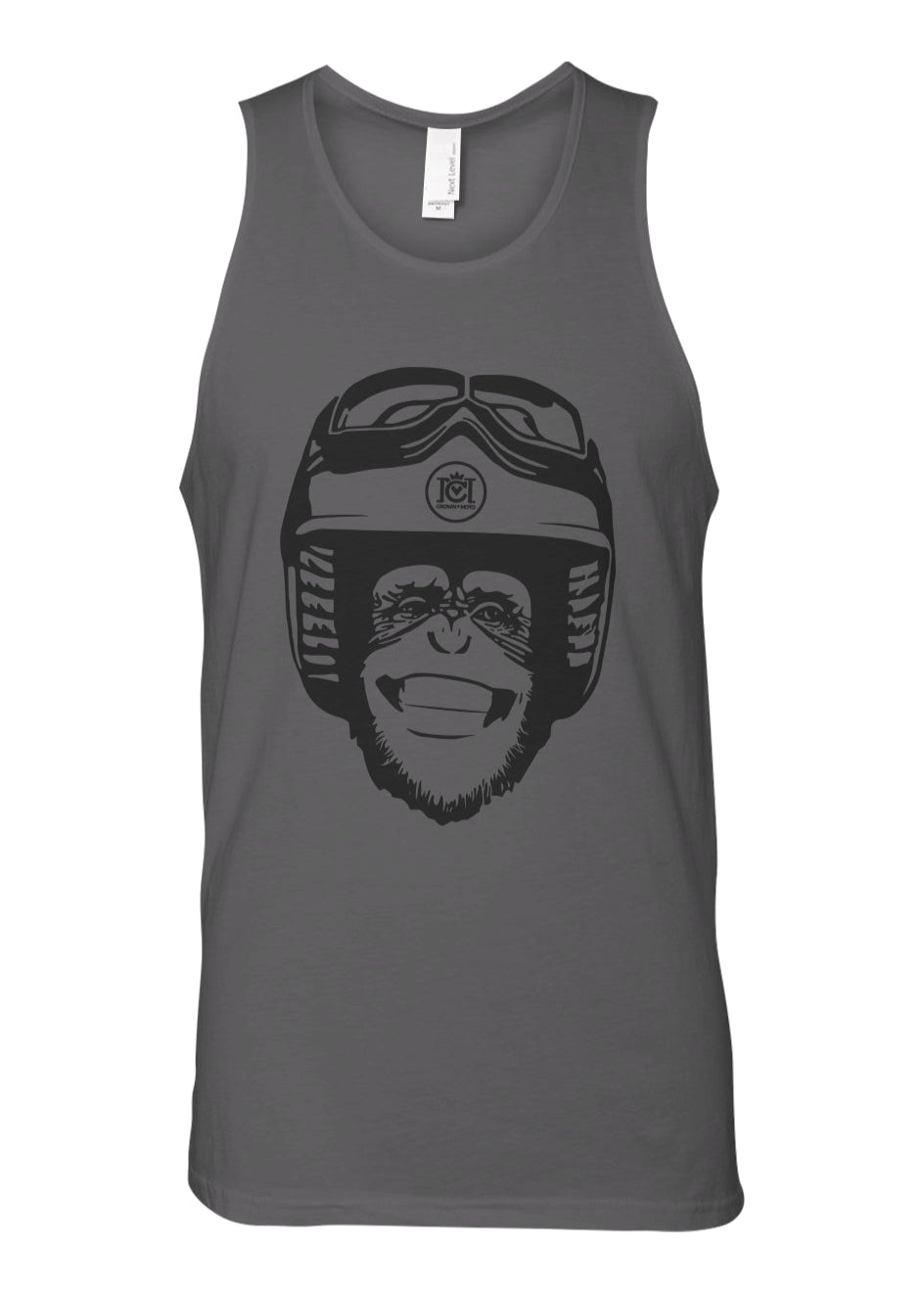 Moto Monkey Cotton Tank Top
