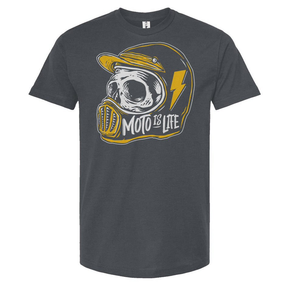 Moto is Life - Skull T-Shirt